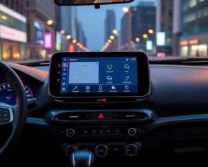 Fiat Grande Panda infotainment system